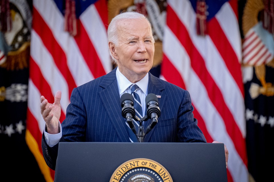 Presidente dos Estados Unidos, Joe Biden (foto: Andrew Harnik / GETTY IMAGES NORTH AMERICA / Getty Images via AFP)