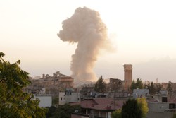 Sobe para 492 o nmero de mortos em bombardeios israelenses no Lbano (foto: Nidal SOLH / AFP)