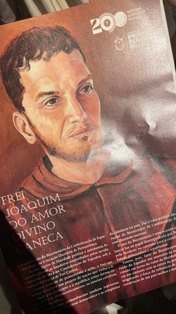   200 anos da Confederao do Equador: resgate histrico mostra como seria o rosto de Frei Caneca  (Imagem: Reproduo Governo de Pernambuco )