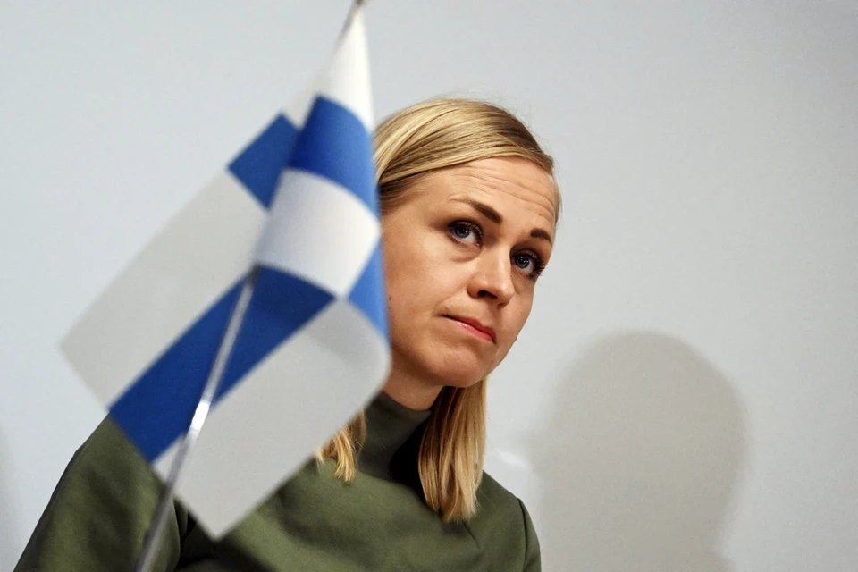 Ministra das Relaes Exteriores da Finlndia, Elina Valtonen (Foto: Jussi Nukari / AFP)