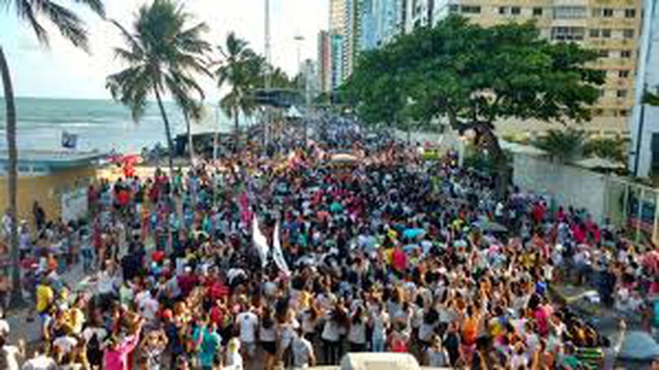 Evento acontece sempre na orla de Boa Viagem  (Foto: Arquivo)