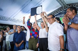 A ordem de servio foi assinada pela governadora Raquel Lyra (PSDB) nesta quarta-feira (26)