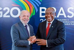 Lula passa basto do G20: Expresso dos vnculos entre Amrica Latina e frica (foto: Ricardo Stuckert / PR)