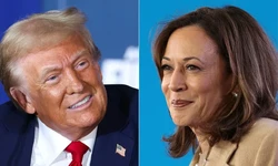 Donald Trump e Kamala Harris 