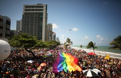 Parada LGBTQIA+, no Recife,  contar com esquema especial de segurana (Foto: Hesiodo Goes/Arquivo DP Foto)