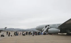 Mais 204 brasileiros deixam Lbano; voo com repatriados chega amanh (foto: Paulo Pinto/Agncia Brasil)