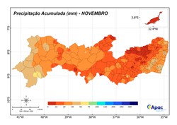 Altas temperaturas e chuvas abaixo da mdia devem prevalecer Pernambuco nos prximos meses, diz Apac (Foto: Divulgao/Apac)