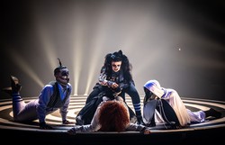 Opereta infantil Cabelos Arrepiados faz curta-temporada na Caixa Cultural Recife (Foto: Renato Mangolin)