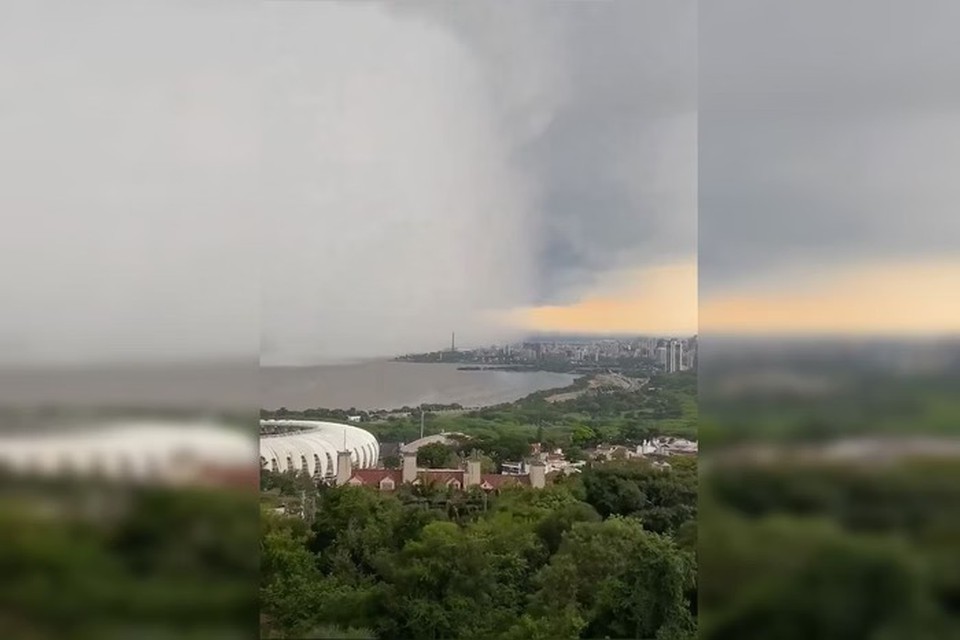 O Inmet prev tempestades de at 60 milmetros por hora (foto: Reproduo)