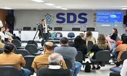 SDS promove palestra sobre sade mental para servidores (Foto: Divulgao/SDS)