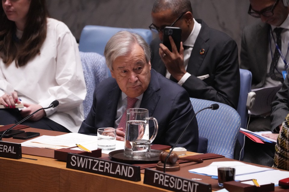 Secretrio-geral da ONU, Antnio Guterres (foto: Bryan R. SMITH / AFP)