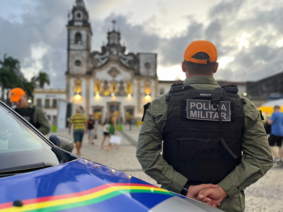 O policiamento  feito por agentes do 16 BPM, responsvel pela segurana do bairro, e de outras unidades especializadas (Foto: SDS)