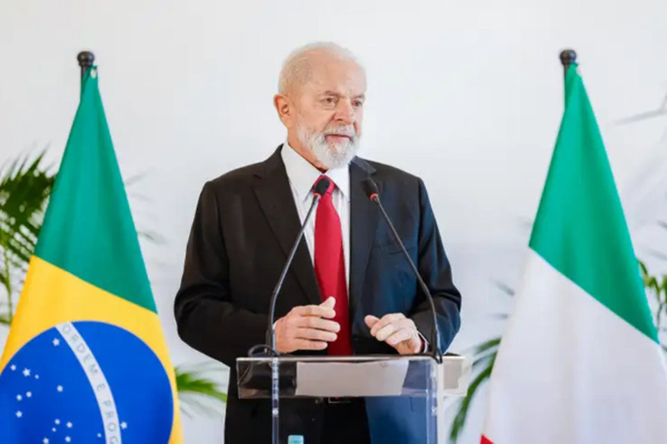 Lula disse que j props em unio com a China um acordo de paz entre a Ucrnia e a Rssia (Crdito: Ricardo Stuckert / PR)