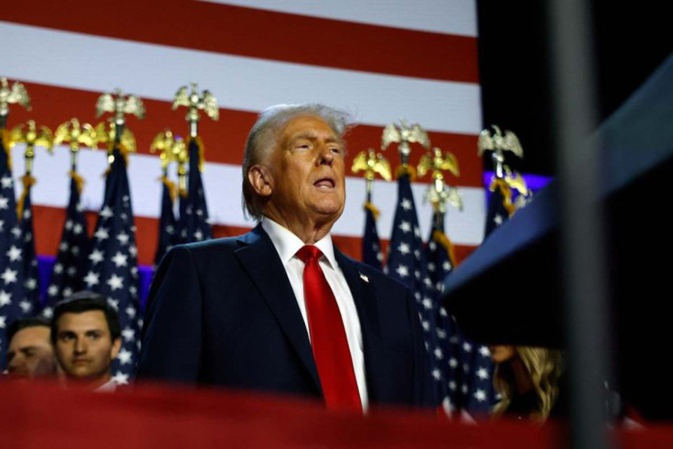 

Trump discursou para amigos e apoiadores na Flrida, logo aps os resultados  (foto: CHIP SOMODEVILLA / GETTY IMAGES NORTH AMERICA)