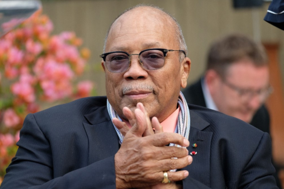 Quincy Jones foi produtor de Michael Jackson, Frank Sinatra e outros msicos importantes (Crdito: CHRIS DELMAS / AFP)