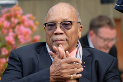 Quincy Jones foi produtor de Michael Jackson, Frank Sinatra e outros msicos importantes