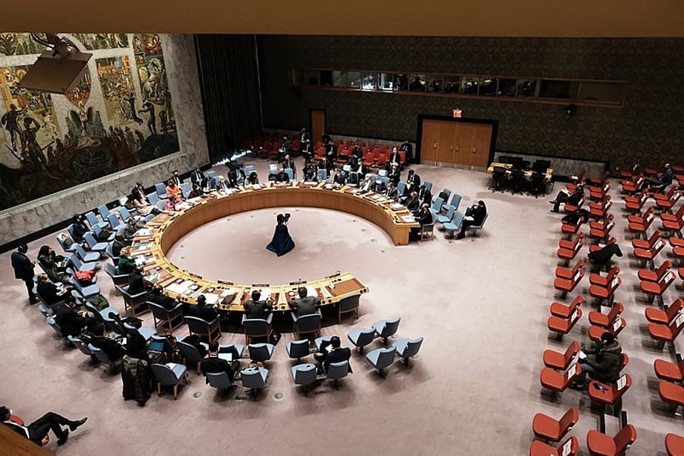 Conselho de Segurana da ONU (foto: Spencer Platt / Getty Images via AFP)