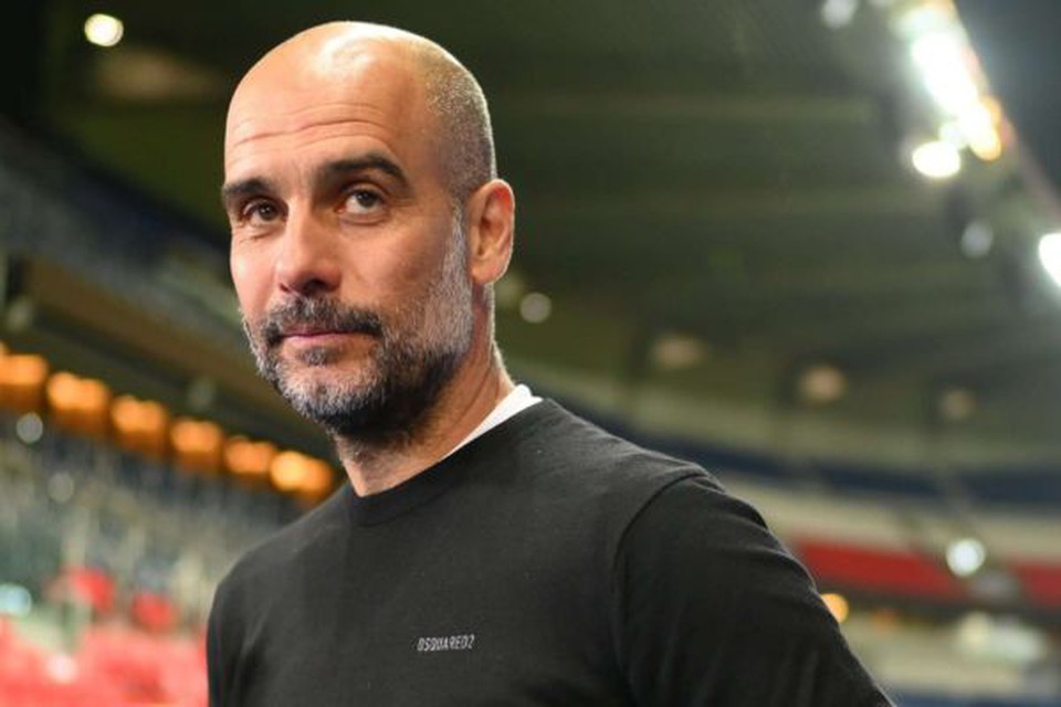 Guardiola ainda tem contrato com o Manchester City, da Inglaterra.  (Foto: Divulgao/UEFA)