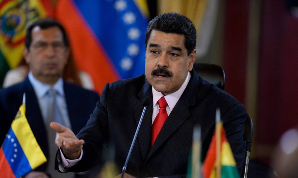 Presidente da Venezuela, Nicols Maduro (foto: FEDERICO PARRA / AFP)