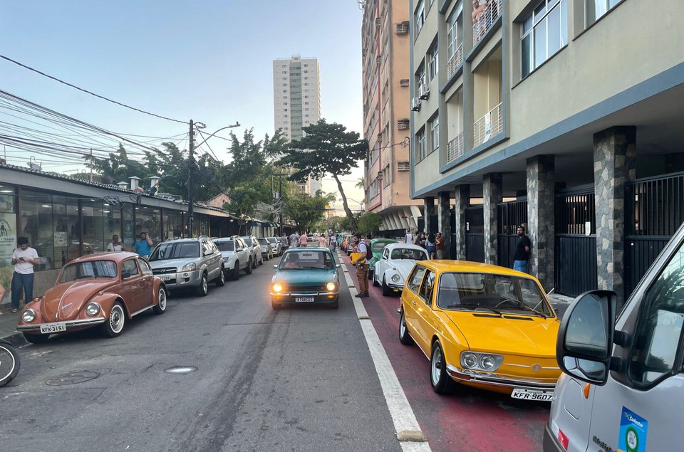  (Rua Jos de Alencar interditada em preparao para as gravaes. Foto: Andr Guerra)