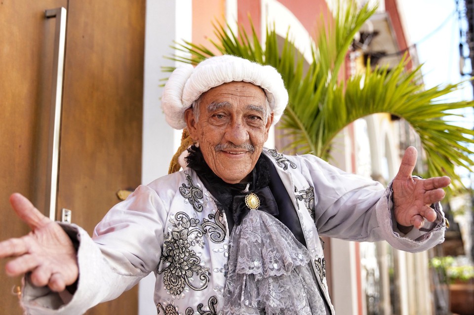  ('Seu Zacarias', eleito patrimnio vivo em 2023. Foto: Marcos Pastich/PCR)