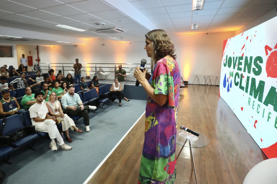 Evento debater o clima nas cidades e atuao dos jovens  (Foto: Prefeitura do Recife )