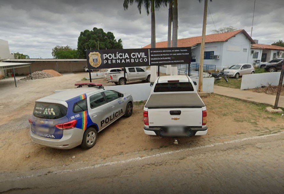 Delegacia de Serra Talhada investiga o caso (Reproduo/Google Street View)