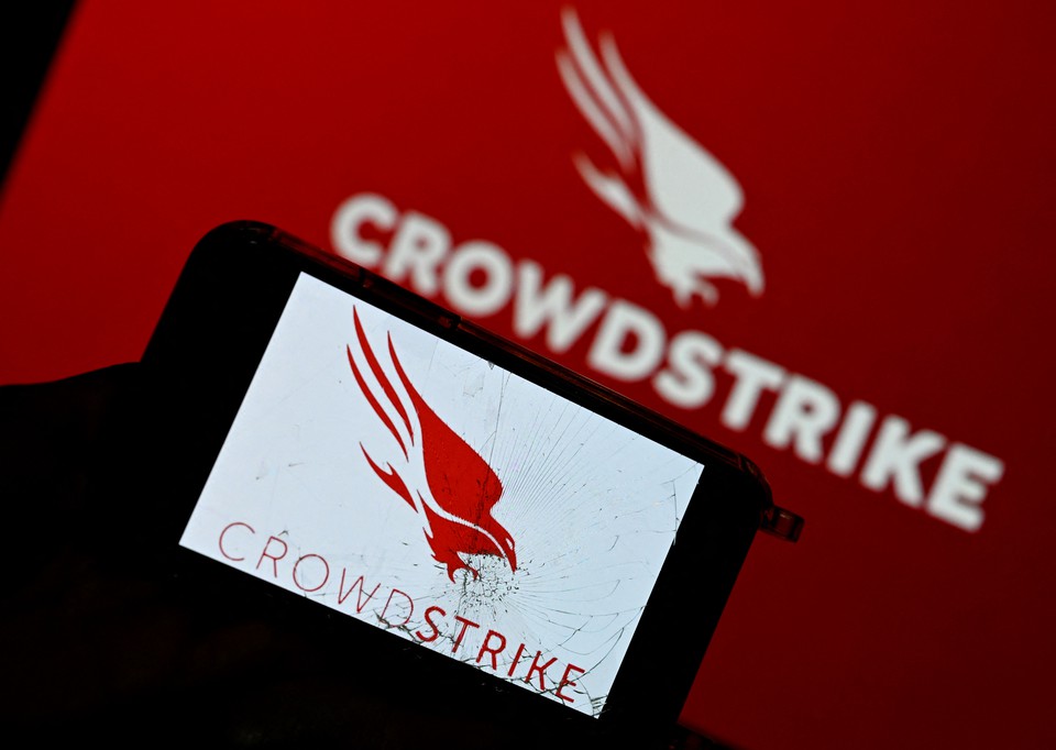 Apago ciberntico foi "identificado" e est sendo corrigido, anunciou o CEO da CrowdStrike, empresa de cibersegurana (STEFANO RELLANDINI / AFP
)