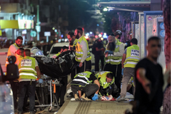 Nmero de mortos em atentado em Tel Aviv sobe para sete (Crdito: JACK GUEZ / AFP)