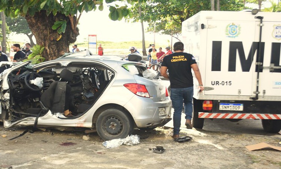 O grupo percebeu a prtica do assalto e decidiu fugir do local (Foto: Arquivo/Agncia de Fotos GFV Paparazzi )