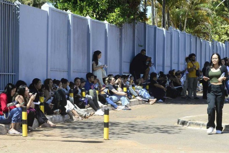 Entre as pessoas que se inscreveram nas cotas das pessoas com deficincia (PCD), a absteno foi menor: 39,28% (foto: Marcelo Ferreira/CB/D.A Press)