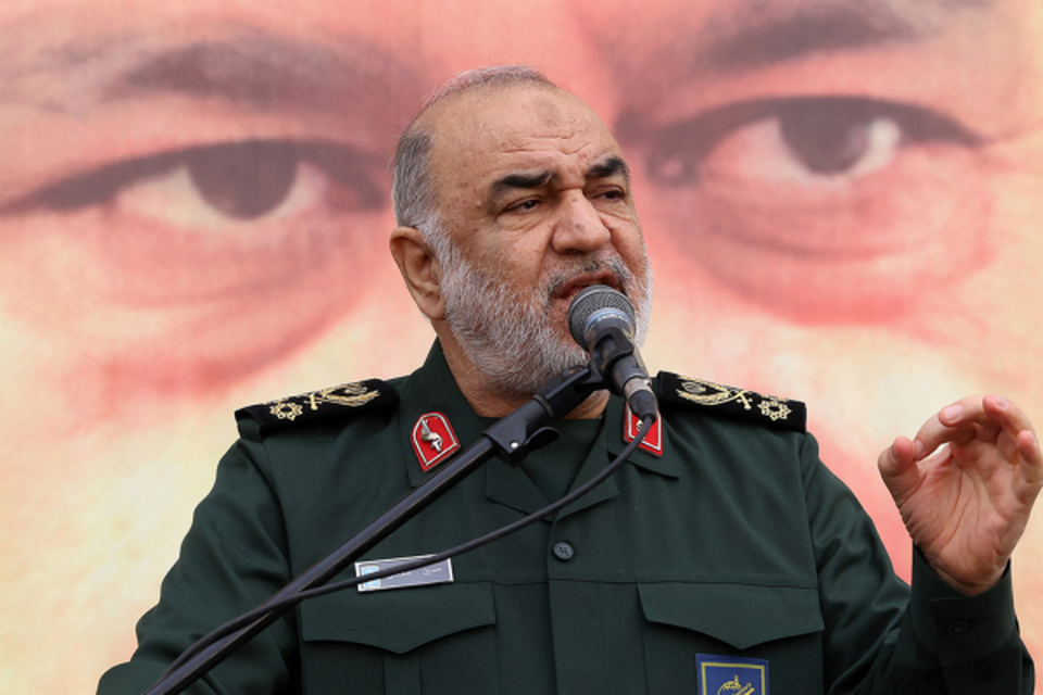 O comandante da Guarda Revolucionria do Ir, Hossein Salami
 (Crdito: Atta Kenare /AFP)