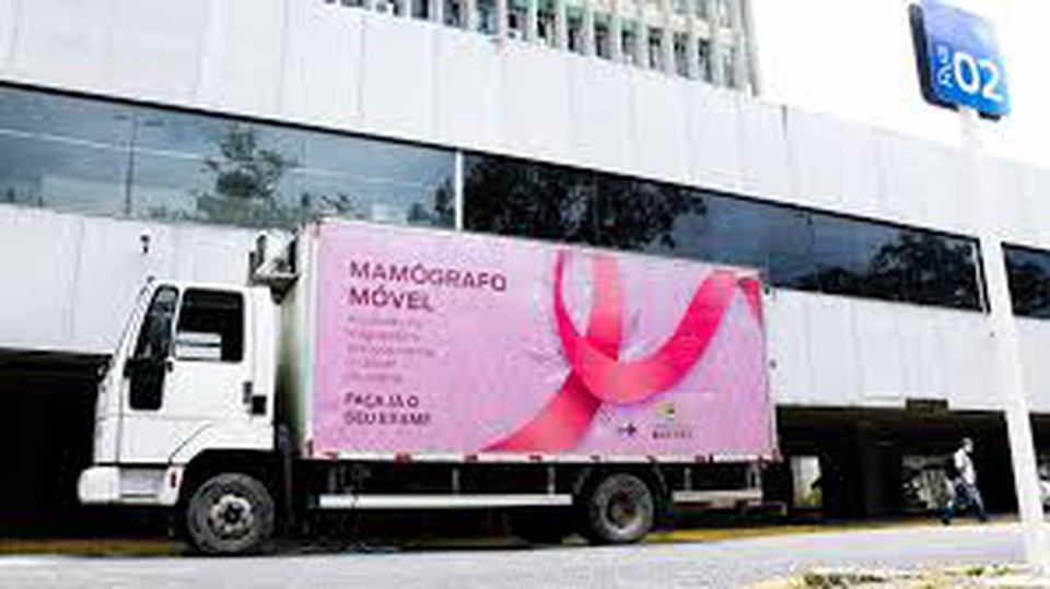 Mamgrafo mvel tem programao no Outubro Rosa (Foto: Prefeitura do Recife )