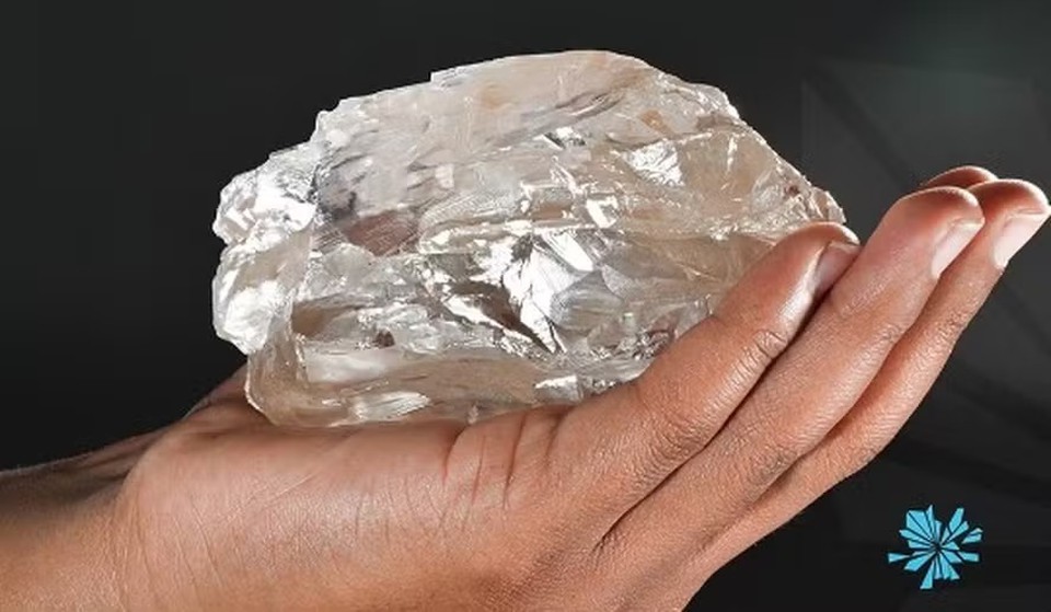 Em termos de quilates, a pedra s perde para o diamante Cullinan, de 3.016 quilates (foto: Reproduo/Lucara Diamonds)