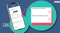  Aplicativo do TJPE  agora permite envio de udio no registro de queixas; saiba como (Imagem: TJPE)
