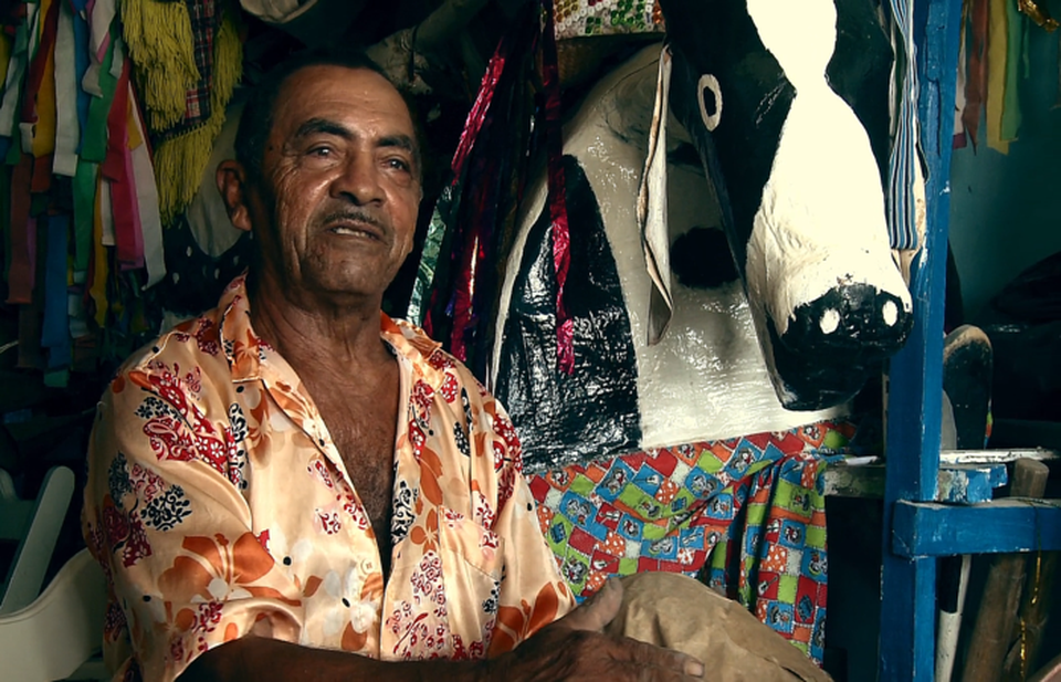 Mestre Biu  imortalizado em filme-documentrio (Foto: Reproduo)