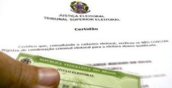 Emisso de certido de quitao eleitoral pela internet  retomada pela Justia Eleitoral (Foto: Divulgao/TRE-PE)