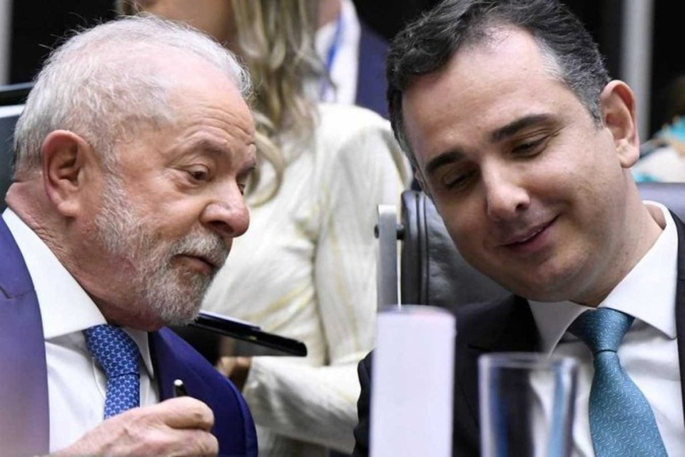 
O objetivo da agenda de Lula e Pacheco  melhorar as relaes entre os Poderes Executivo e Legislativo (foto: Jefferson Rudy/Agncia Senado)