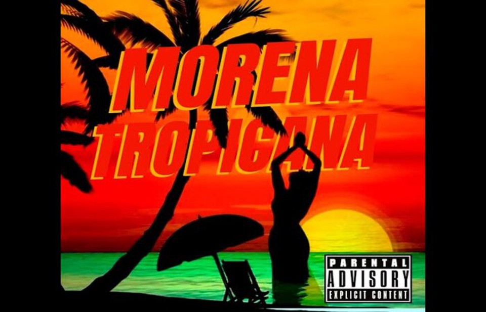 Capa da MTG Morena Tropicana, produzida por DJ Luan Gomes e Loirin Prod (Crdito: Reproduo)