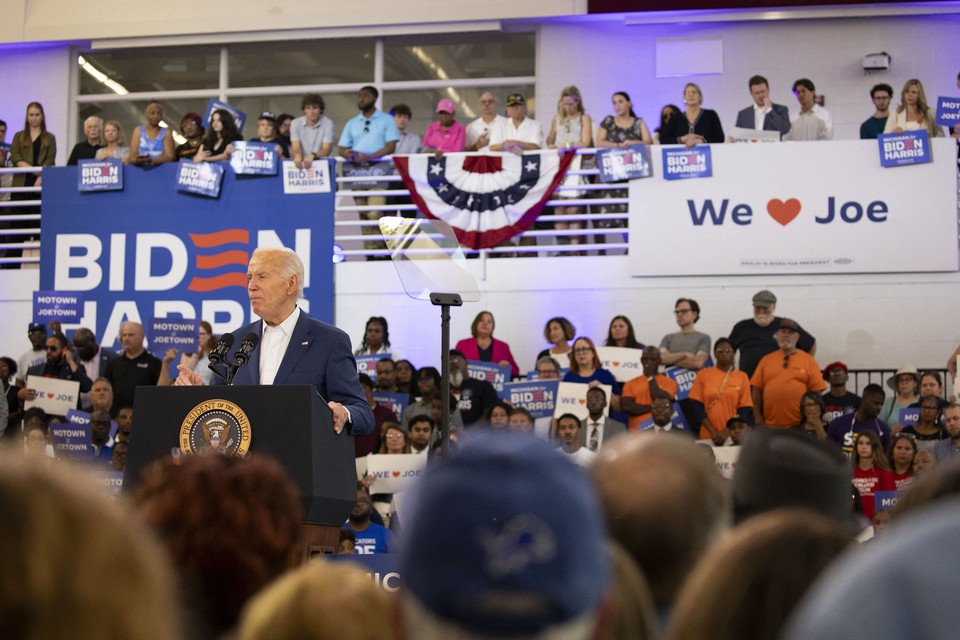 Presidente dos Estados Unidos, Joe Biden  (foto: BILL PUGLIANO / GETTY IMAGES NORTH AMERICA / Getty Images via AFP)