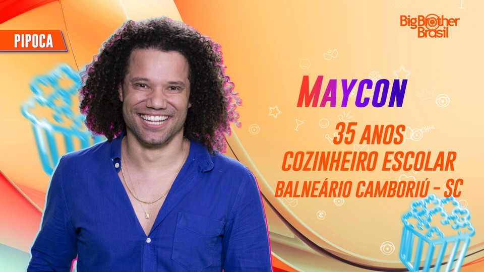 Maycon tem 35 anos - Foto: Tv Globo