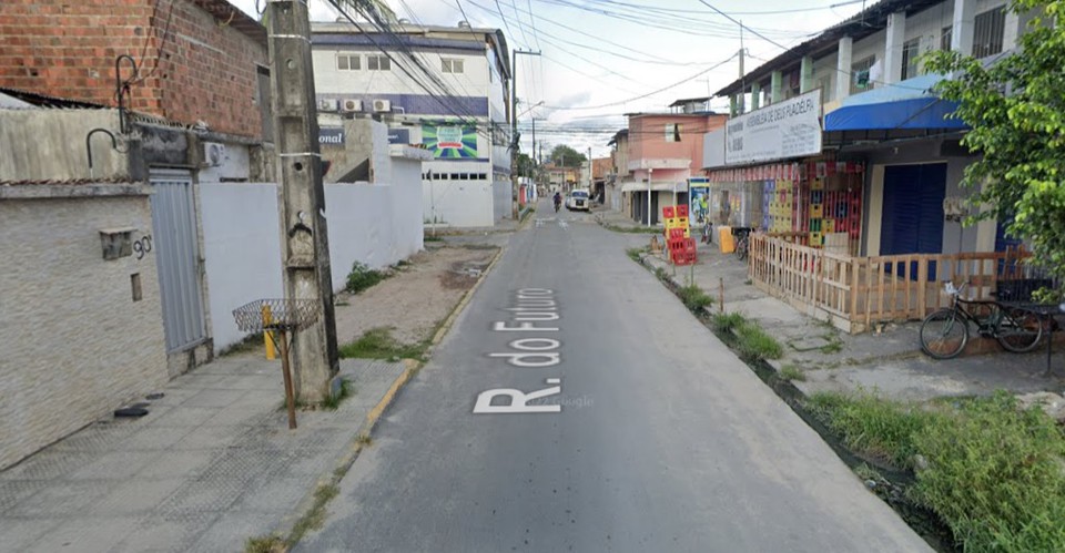 Rua do Futuro fica em Cajueiro Seco, em Jaboato  (Foto: Google Maps)