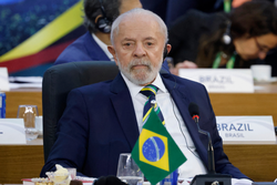 Lula pede que COP29 chegue a acordos sobre o clima (Crdito: LUDOVIC MARIN / AFP)