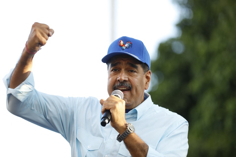 Presidente venezuelano, Nicols Maduro  (foto: STRINGER / AFP)