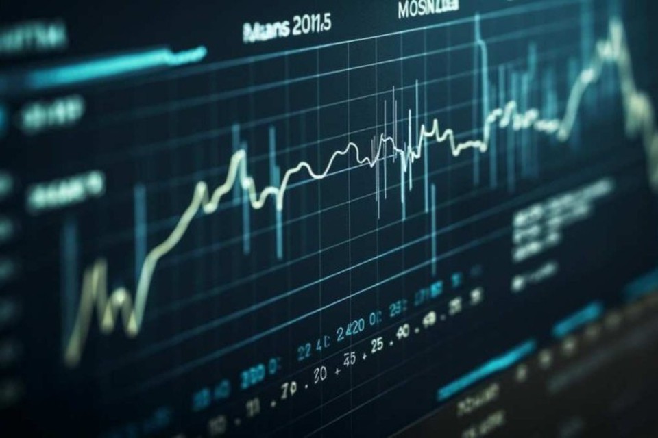 Figuras financeiras analisando dados do mercado de aes (foto: Freepik )