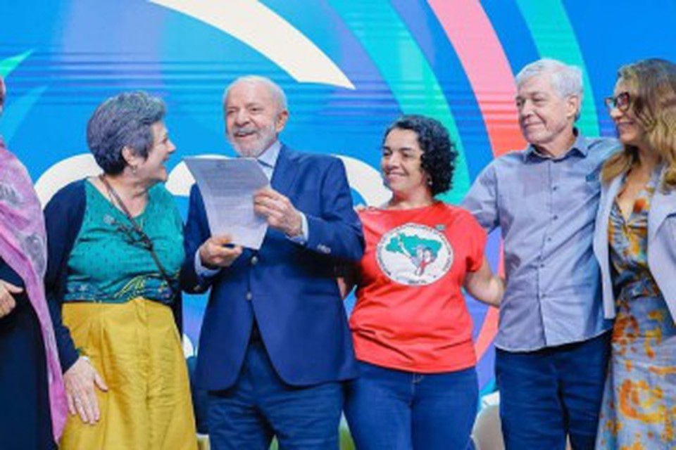 Presidente Lula durante o G20 Social, no Rio de Janeiro (Foto:Ricardo Stuckert/PR)