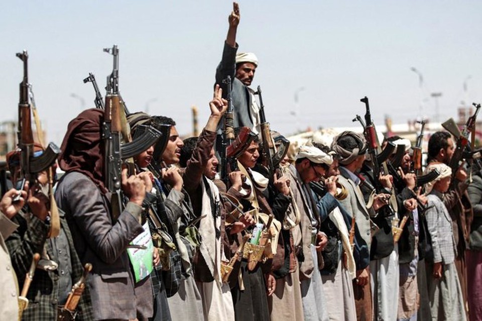 O grupo rebelde dos Houthis, apoiado pelo Ir, controla grande parte do Imen (Foto: AFP)