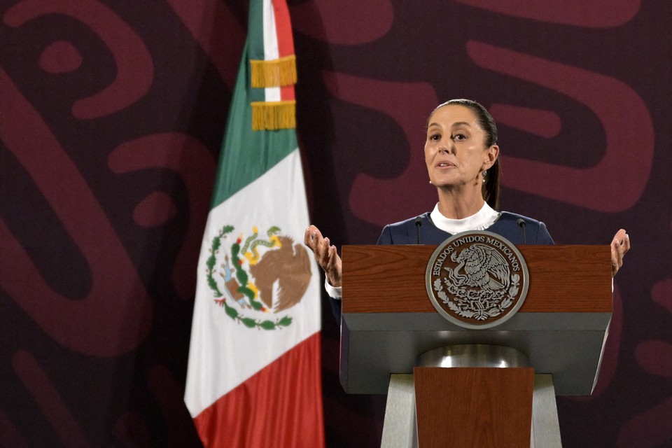 Presidente eleita do Mxico, Claudia Sheinbaum (foto: Alfredo ESTRELLA / AFP)
