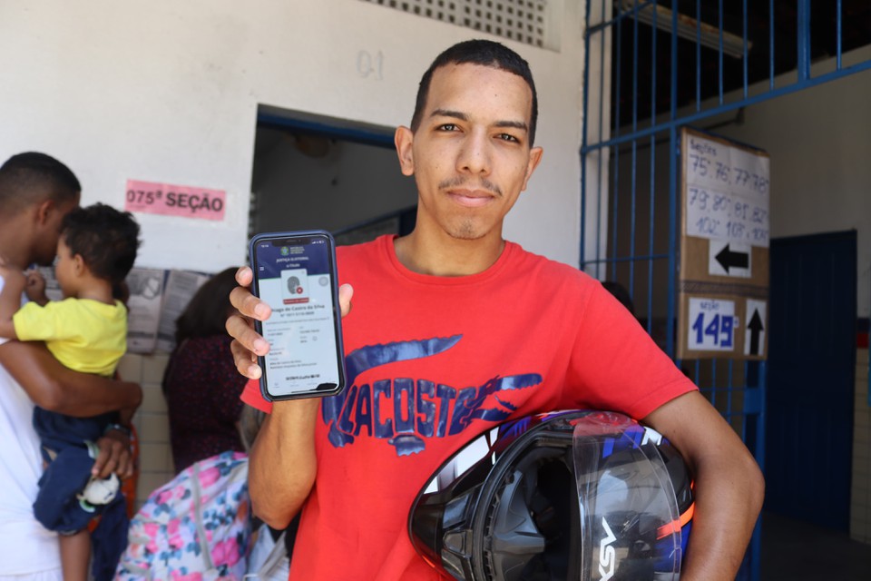 Tiago de Castro no pde votar em 2022  (Foto: Priscilla Melo/DP Foto )