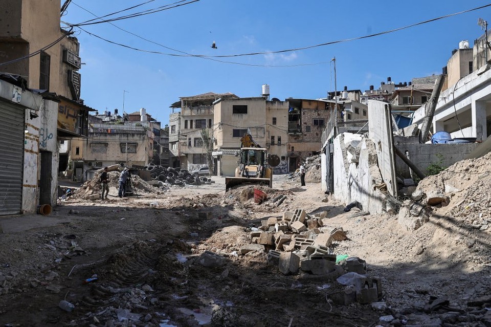 O governo israelense aprovou os planos para construir quase 5.300 em rea ocupada  (foto: Zain Jaafar / AFP)